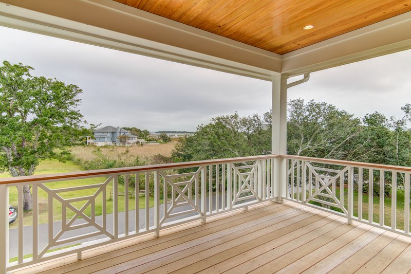 A wide balcony is another prime example of outdoor home additions.
