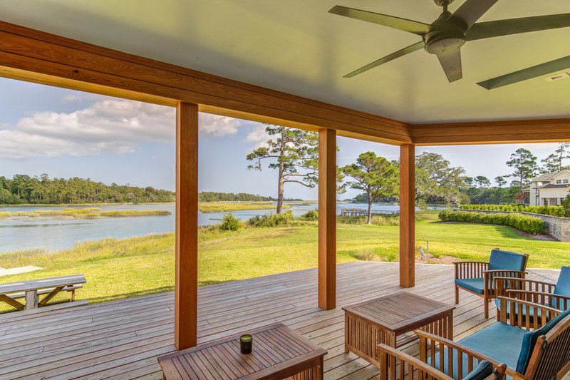 Outer balcony in coastal homes