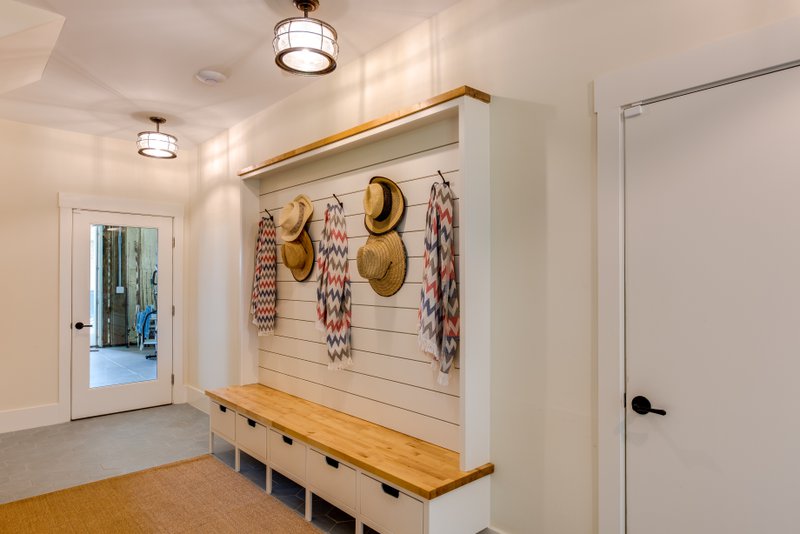 Mudrooms are usually connected to an entry point.